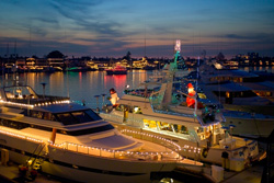 Eight Places to See Holiday Lights in Newport Beach